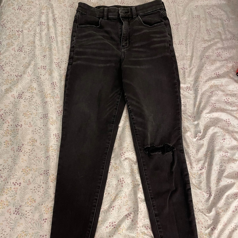 Curvy Super High Rise Black Jegging